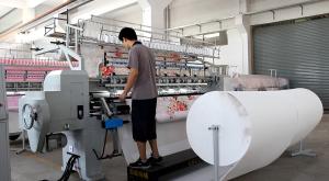 Wholesale Multifunction High Speed Quilting Machine Easy Operation For Bedspreads Fabric from china suppliers