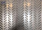 Slotted Hole Perforated Aluminum Sheet Metal Anodized Decorative 1.22x2.44m