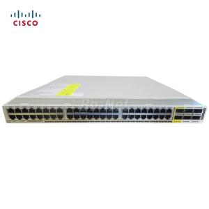 China RJ-45 Connectors Cisco 48 Port Switch N2K-C2348TQ Nexus 2000 10GT FEX 48x1/10T 6x40G QSFP on sale