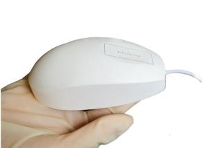 China Anti Bacterial Black / White Wireless Mouse , Medical Ergonomic Computer Mouse on sale