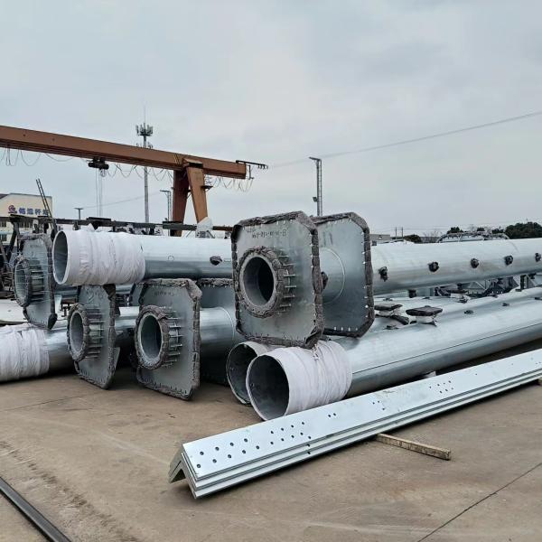 Q345b Substation Gantry Structure Of Power System Galvanized Iron