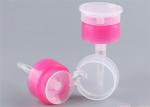 Makeup Cleaning Nail Varnish Remover Pump Pink / White Color 28MM Neck Size