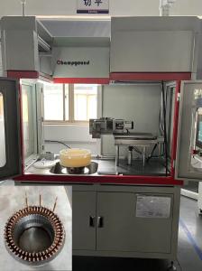 Wholesale 4 Layer Stator Automatic Motor Coil Cutting Machine PLC Programmed from china suppliers