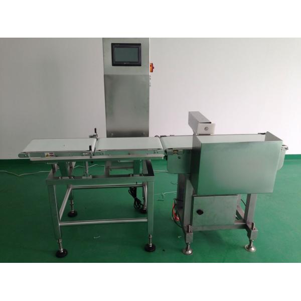 High Speed Auto Conveyor Check Weigher for Weight Less 2000g product weight sorting process
