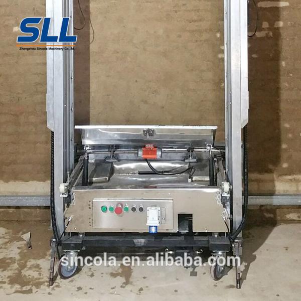 Quality Sincola Cement Wall Automatic Rendering Machine For Internal Wall for sale