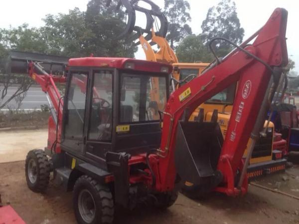 Quality refitting tractor front loader back excavator multi construction machinery for sale