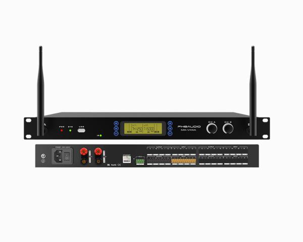 DSP Digital Signal Processor 4X4 Integrated Wireless Microphone / Power