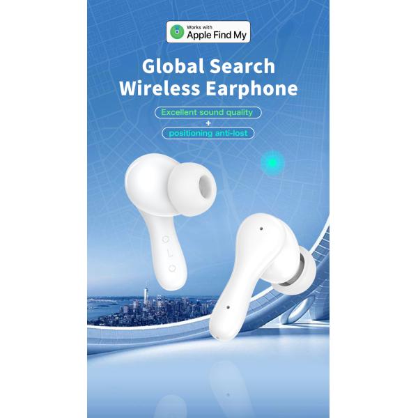 20Hz-20kHz Bluetooth Find My Earbuds Tracking Device GPS Tracker For Air Tag Replacement