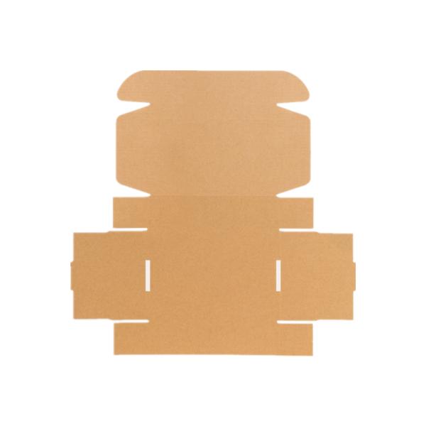Brown Collapsable Kraft Indestructo Mailers Shoe Box 6x4x2 For Clothing Underwear Packaging