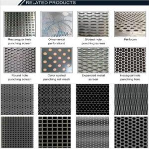China Stylish Perforated Stainless Steel Sheet for Architectural Designs on sale
