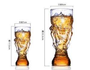 Wholesale Hercules cup glass beer cup Soccer World Cup Custom Cup Strong Beer Cup Drink Cup beer cup from china suppliers