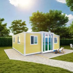 Wholesale Yellow Colour Customized Expandable Container Homes for Comfortable Living from china suppliers
