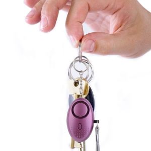 Wholesale OEM ABS Self Defense 130DB Safe Personal Alarm Keychain from china suppliers
