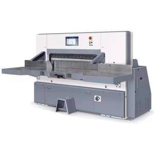 China Electric Paper Cutting Machine A3/A4/A5 Paper Sheeting Paper Guillotine Continuous Cup Printing Die Cutting Machine on sale