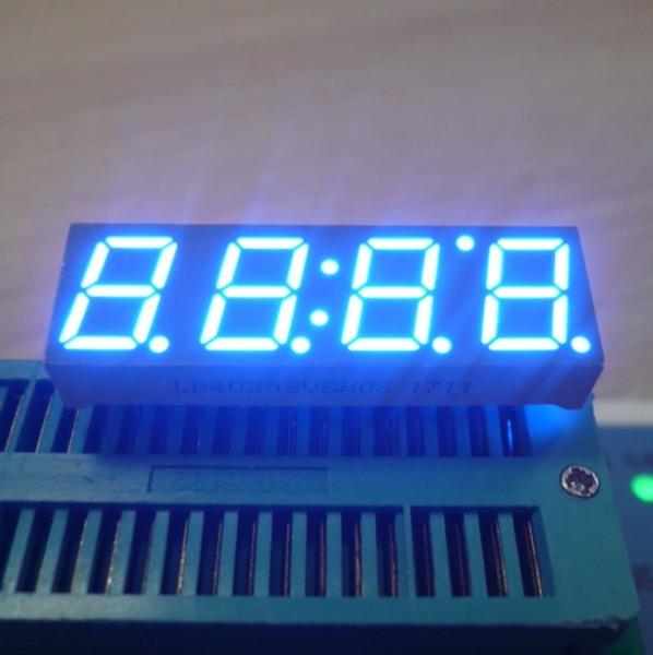 Quality STB 0.39" Digital Clock Led Display 4 Digit Diffused Epoxy Grey Surface Long Lifespan for sale