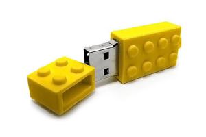 Wholesale High Memory Capacities Smart Usb Stick , Building Block Shaped Flash Memory Stick from china suppliers