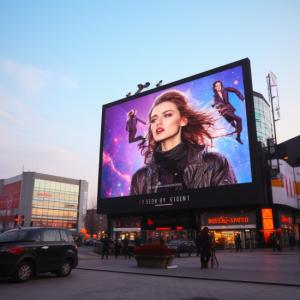 China P4.81 Outdoor Waterproof LED Display Board , Bright View 140/120 Waterproof LED Screen on sale