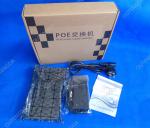 8 port POE switch 24V with 1 uplink port, mini network hub ethernet switch for