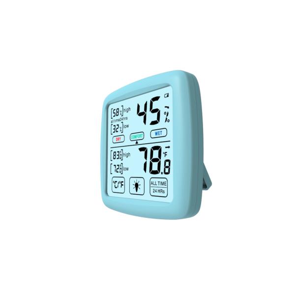 Quality Mini Digital Electronic Temperature Humidity Meter Tester With Alarm Sensor for sale