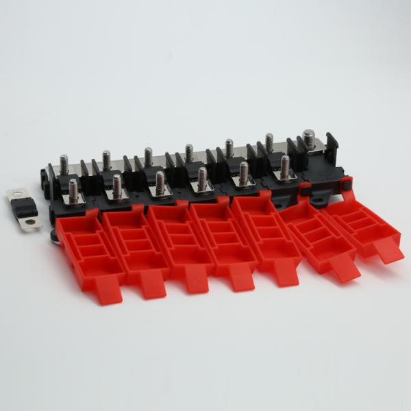 Vehicle Truck RV Modified Large Fork 4 Way Bolt Type ANS MIDI Fuse Holder