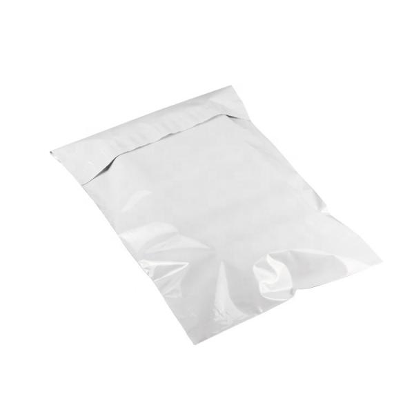 Custom white waterproof biodegradable recycle ldpe plastic shipping envelope courier mailing bags