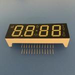 Black Face 4 Digit 7 Segment LED Display Ultra White For Gas Cooker