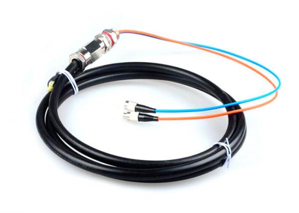 Quality Single Mode FC / UPC Optical Fiber Pigtail Waterproof 2 Core 5M G652D Easily mounted for sale