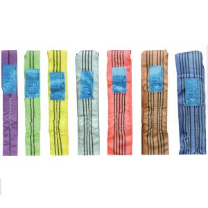 Wholesale Strength 7000 Lbs Polyester Webbing Slings 2 Meter Length for Lifting/Towing/Cargo Control from china suppliers
