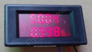 China DC LED Dual LED Digital power meter panel watt Voltage current, low price, amps to watt, 500V10A,500V50A, 30V10A, 30V50A on sale
