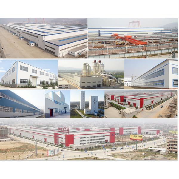 Q235 / Q345 Workshop Steel Structure Metal Structure Buildings Environmentally Friendly