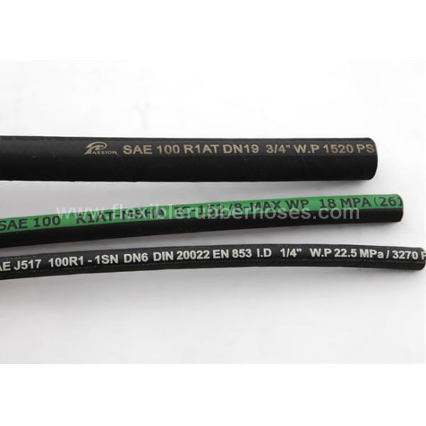 I.D. 1 / 4" Hydraulic Hose Pipe , Weatherhead Hydraulic Hose 3270 PSI