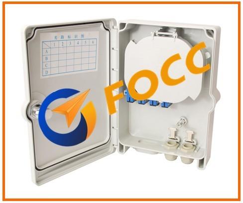 Quality Waterproof Fiber Optic Terminal Box / Network Termination Box , 2 Port Plus 24 Port for sale