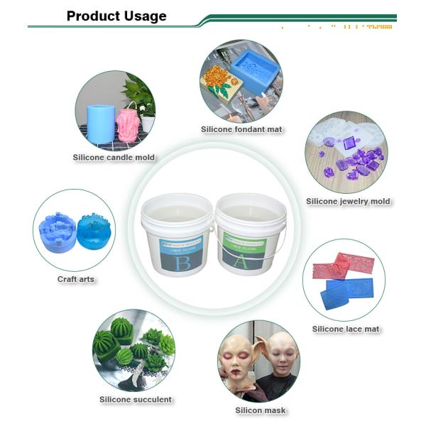 Food Grade Transparent Liquid Silicone Rubber For Mold Making OEM