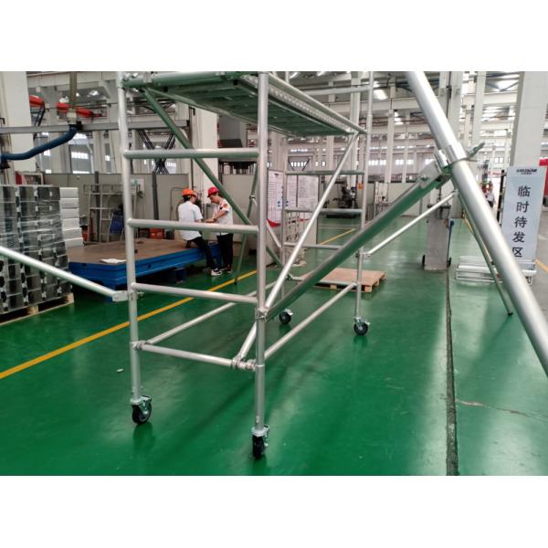 Easy Install Mobile Aluminum Scaffolding Tower 3m 12m Height