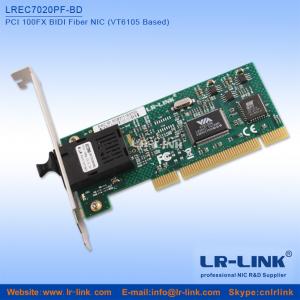Wholesale LR-LINK LREC7020PF-BD 100M BIDI PCI Port Network Adapter NIC (VT6105 Based) from china suppliers