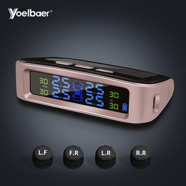 Quality 433.2MHZ Tyre Pressure Monitoring System Automotive TPMS Real Time CE ROHS for sale