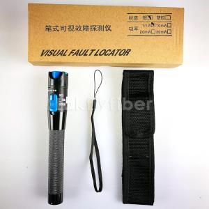China 1mW VFL Visual Fault Locator FTTH Fiber Optic Tool Kit Tester Pen Type Red Light Source on sale