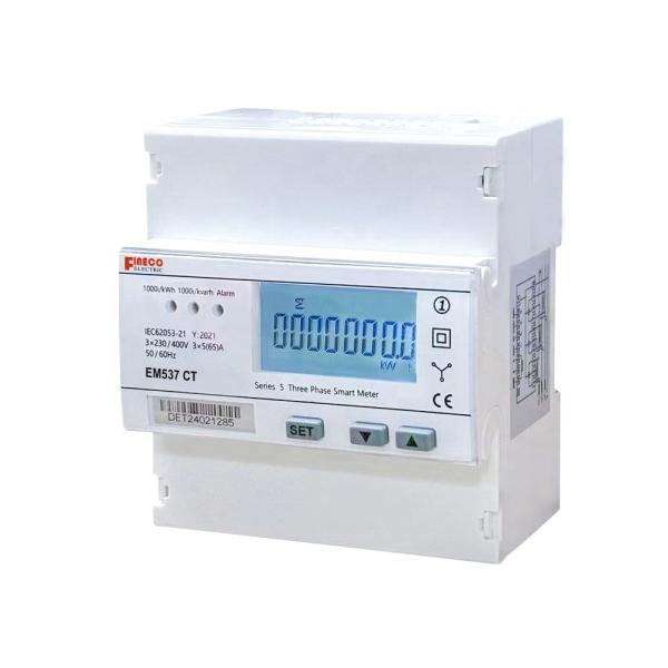Quality Modbus RTU Communication Dual Tariffs Three Phase WiFi KWh Meter for Within Budget for sale