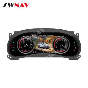 12.3  LCD Digital Instrument Cluster Display Jeep Wrangler Car Dashboard GPS Navigation