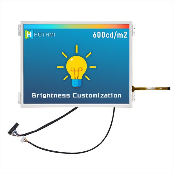 10.4 Inch Resistive Touch 1024x768 Wide Temperature TFT Display Panel