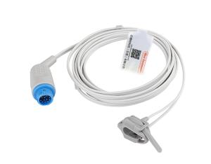 Wholesale 12 Pin Soft Reusable Spo2 Sensor Finger Clip Multifunctional from china suppliers