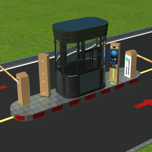 Quality Advanced LPR Parking System for Multi-Level Parking Structures 90% Accuracy and Automatic Parking Machines for sale