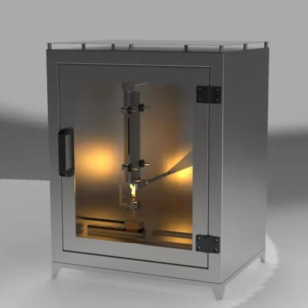 Vertical Flammability Testing Machine Determination Of The Combustion Performanc