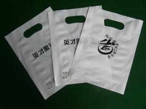 Wholesale HDPE Custom Printed Die Cut Handle Bags Regenerative Plastic from china suppliers