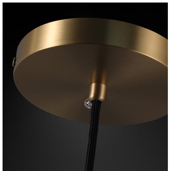 Nordic Modern Light Luxury Diamond Led Glass Chandelier copper pendant lights(WH-GP-114)