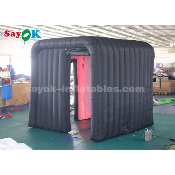 Inflatable Party Decorations Portable Inflatable Photo Booth With Inner Air Blower For Promotion