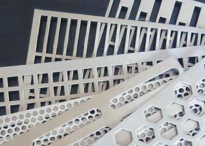Wholesale Round Square Hexagonal 304 Stainless Steel Punched Metal Sheet Customizable Hole Shapes Control from china suppliers