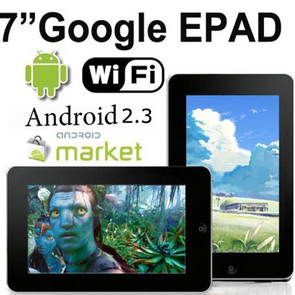 Quality 7" MID 256MB 800*480 Touch Screen TFT Lcd Google Android 2.2 With External Flash for sale