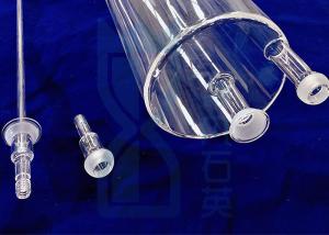 China Furnace Quartz Tubing With Large Quartz Flanges And Quartz Joints on sale