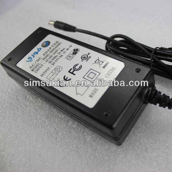 CE SAA approved UL listed Desktop 12v 5 power supply